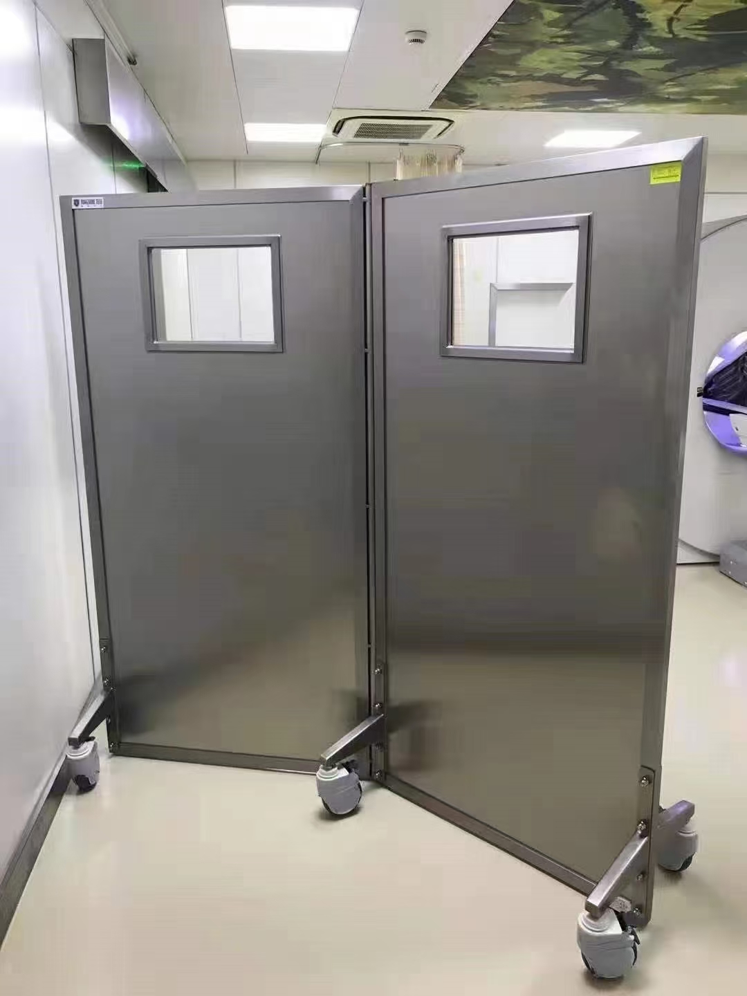 绍兴双联铅屏风带观察窗